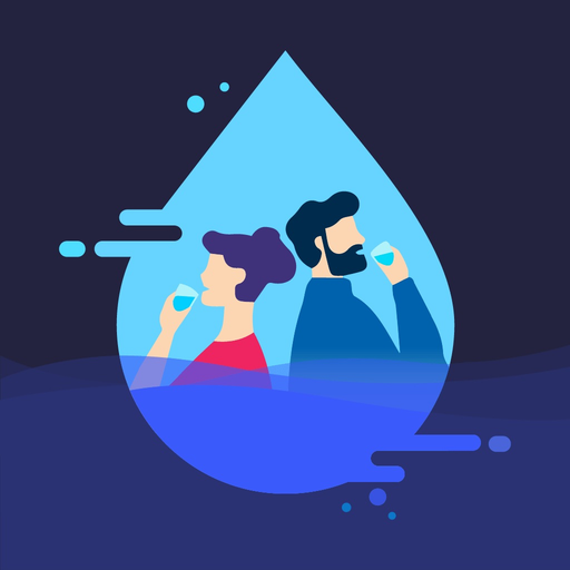 Drink water: Drinking reminder app icon