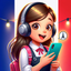 Learn French: Speak & Quiz icon