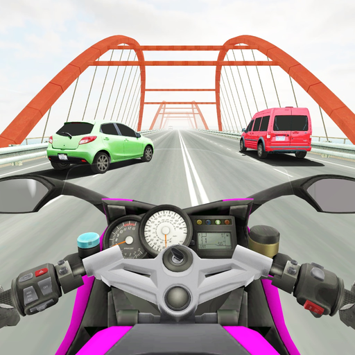 Turbo Racing 3D: Moto Rally app icon