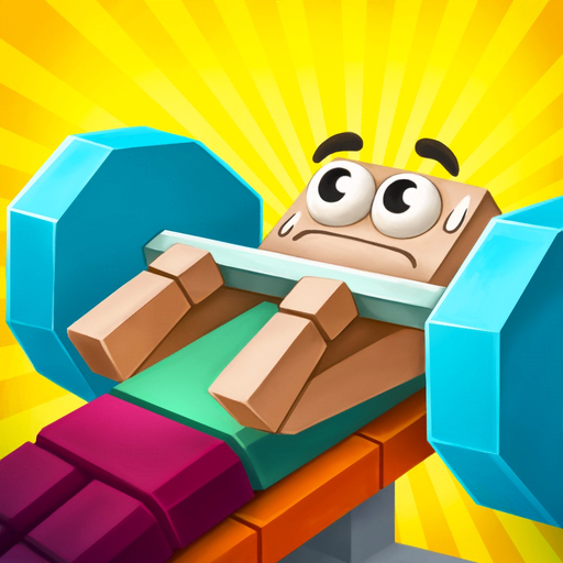 Idle Gym City - fitness tycoon app icon