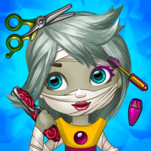 Hair salon : monsters app icon