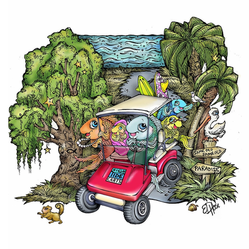 High Tide Carts Island Map app icon