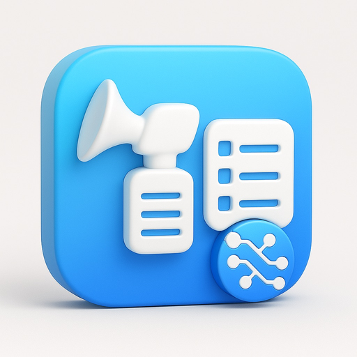 Pump Tracker: Breastfeeding app icon