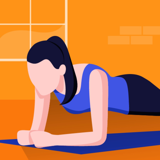 Plank workout app icon
