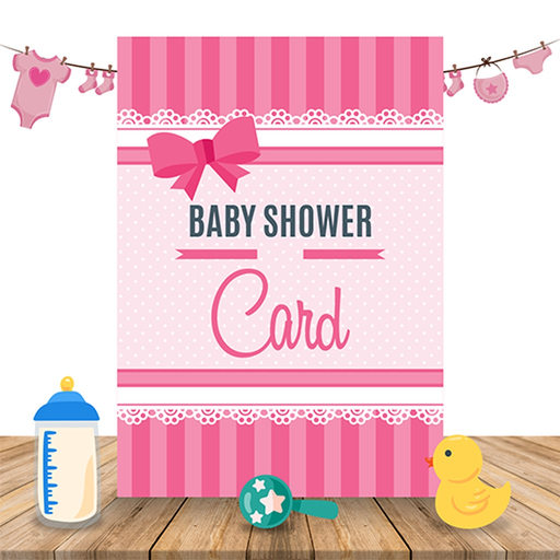 Baby Shower Card Maker app icon