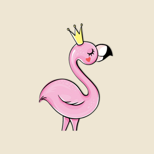 Flamingo Pinky Stickers app icon