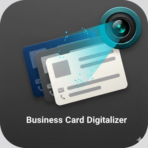 Digital Business Card Reader app icon