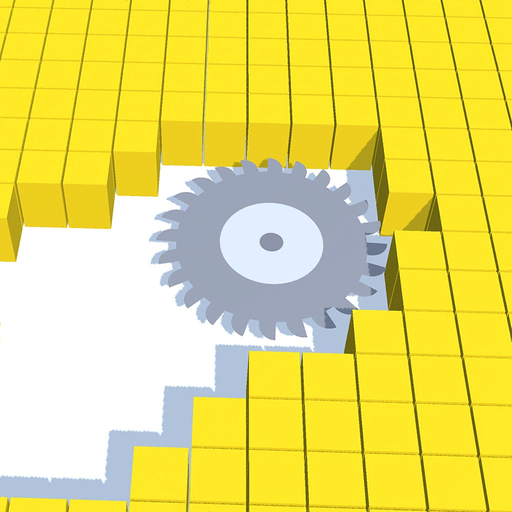 Voxel cut app icon