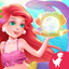 Mermaid Princess Makeup Design icon