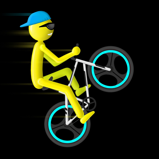 Stickman Bike Wheelie app icon
