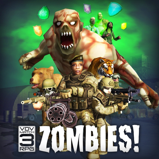 VDV Match 3 RPG: Zombies! app icon