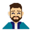 Pixel Beard icon