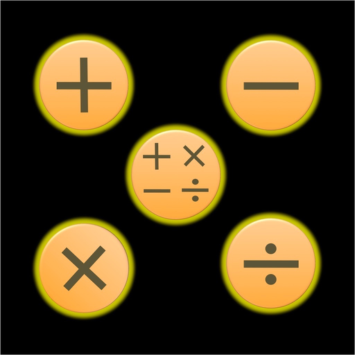 Memory Math: +, -, x, / app icon