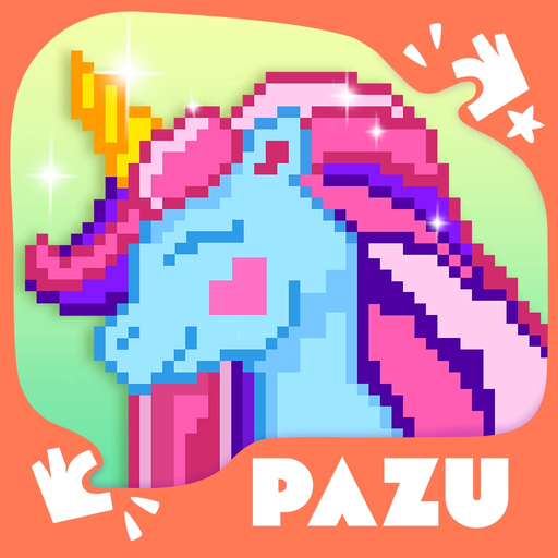 Pixel coloring games for kids app icon