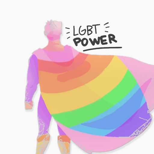 LGBT Power Stickers app icon