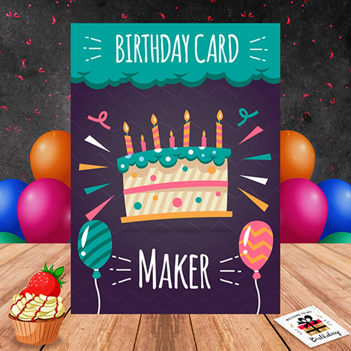 Birthday Card Maker app icon