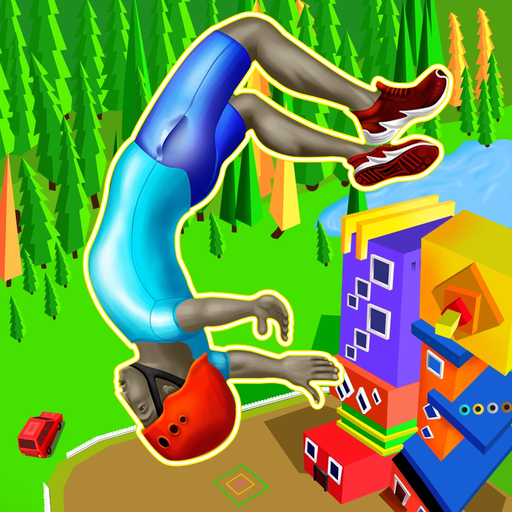 Poly Flipper - Flip & Dive 3D app icon