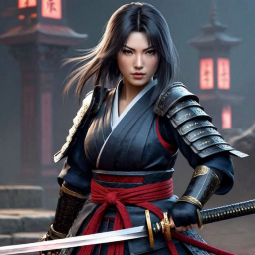 Samurai Fighter Sword Legends app icon
