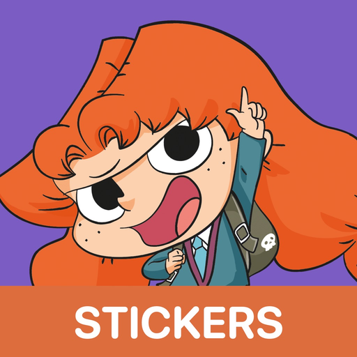 Stickers Mortelle Adèle app icon