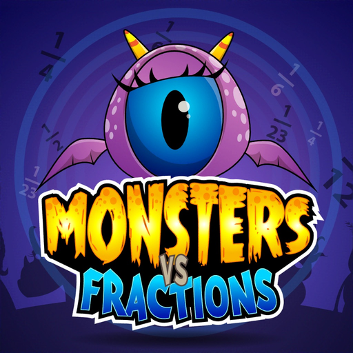 Monsters vs Fractions app icon