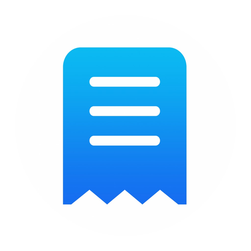 Receipt Ticket Storage app icon