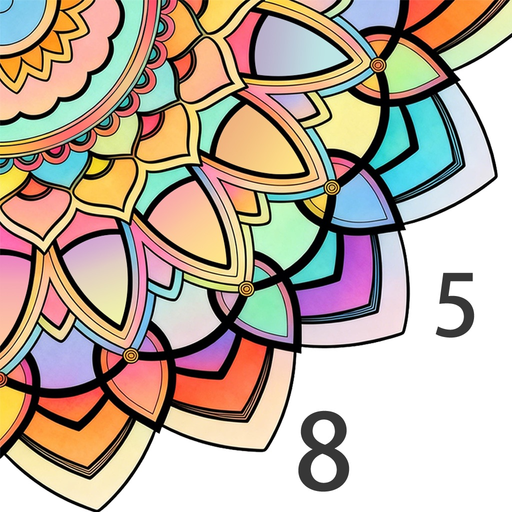 Classic Scene Color by Number app icon