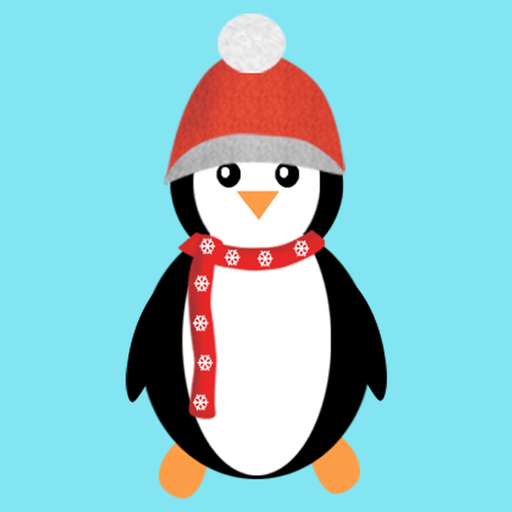 Holiday cute & fun stickers app icon