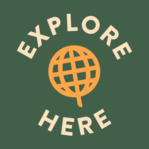 ExploreHere - Roadtrip Guide app icon