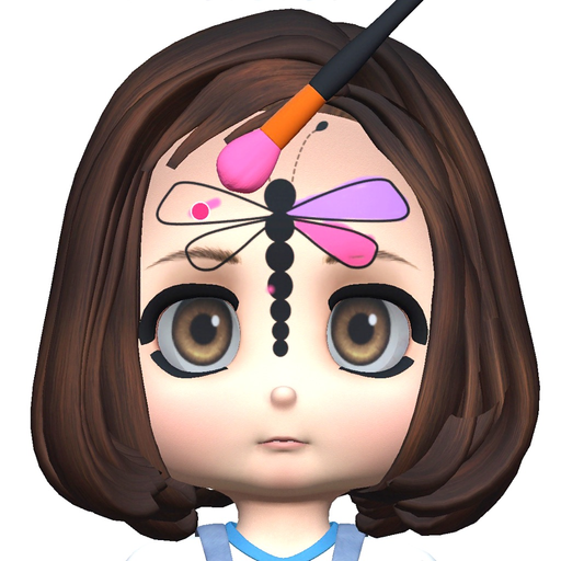 Fun Face Painting 3D app icon