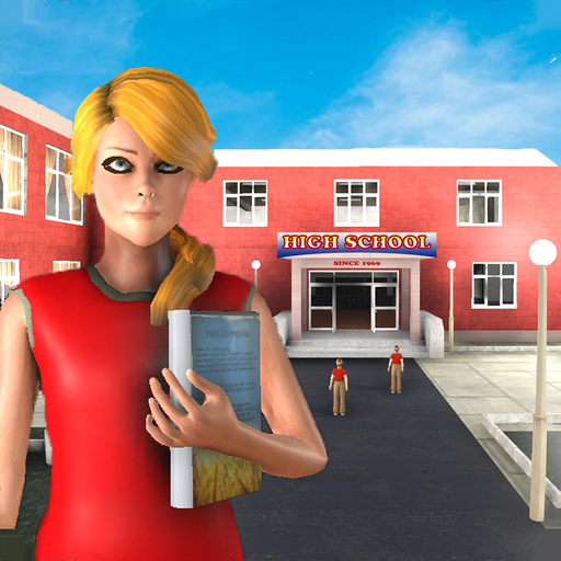 High School Girls Life Games app icon