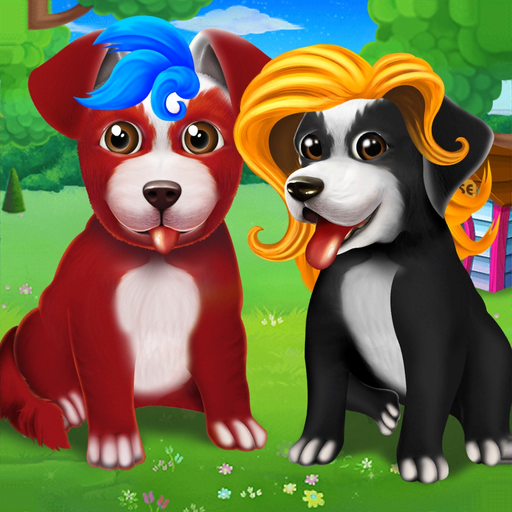 Fluffy Labrador Puppies Salon app icon