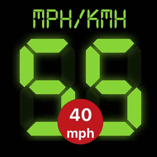 GPS Speedmeter mph kmh app icon