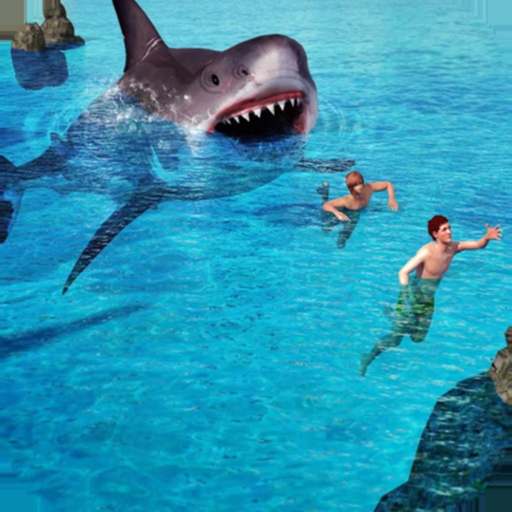 White Shark Attack In Sea app icon