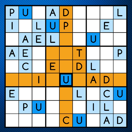 Sudoku with letters and words app icon