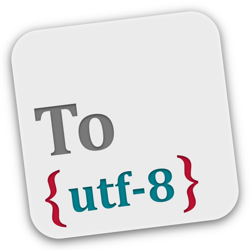 Recoder-Recode files to utf-8 app icon