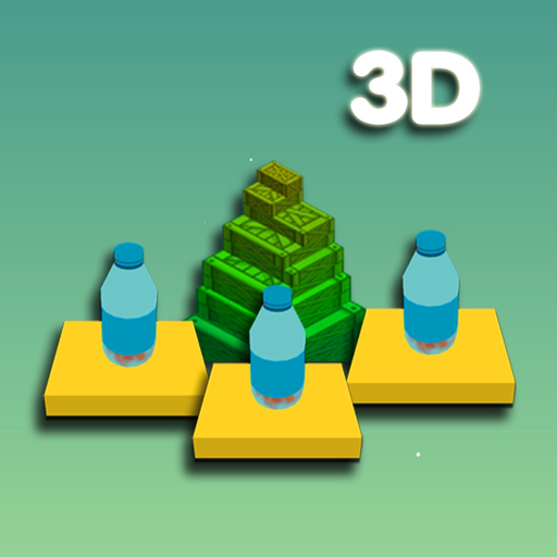 Bottle Flip And Tower Stack 3D app icon