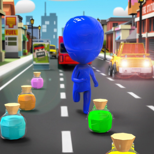 Twisty Color Runner - Road Run app icon