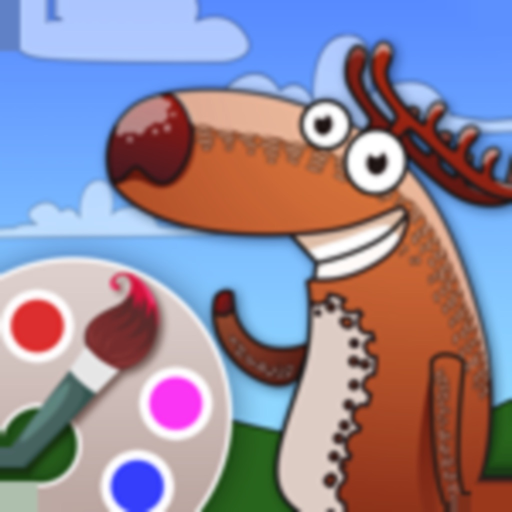 Live coloring book app app icon
