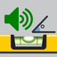 Level with voice icon