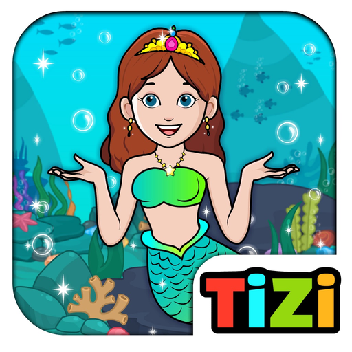 Tizi Town Little Mermaid Games app icon