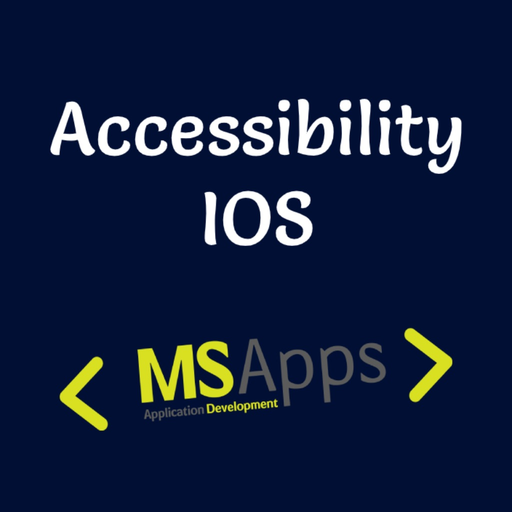 Accessibility IOS app icon
