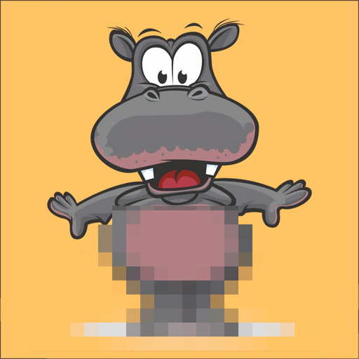 Hippo Art - Drawing by Number app icon