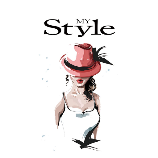 MyStyle-Face,White,Edit App app icon