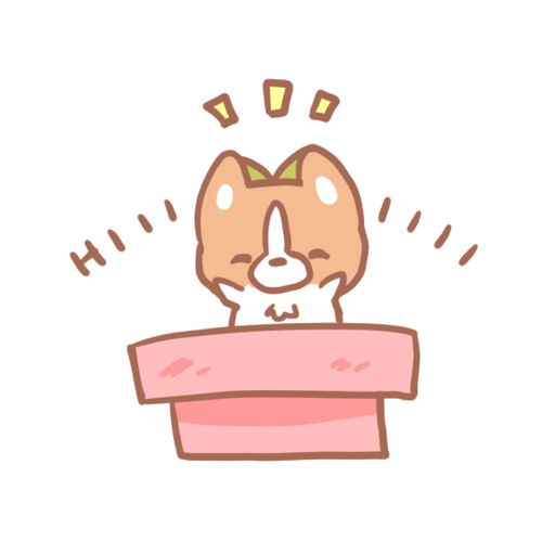 Waffle the Corgi Animated app icon