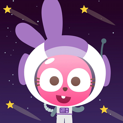 Purple Pink Space Explorer app icon
