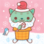 Kitty Cones Christmas icon