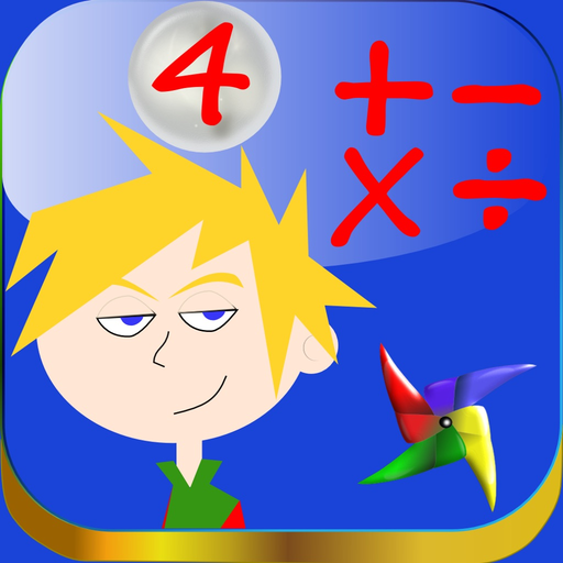 Fourth Grade Math Games Kids app icon