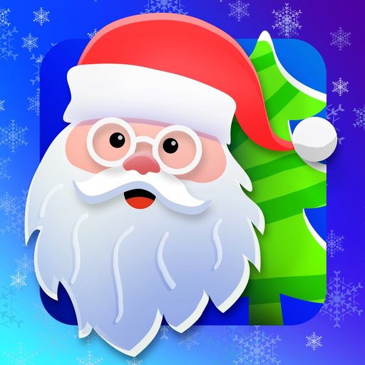 Santa сhristmas video message app icon