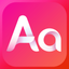 Fonts X for iPhones: Keyboard icon