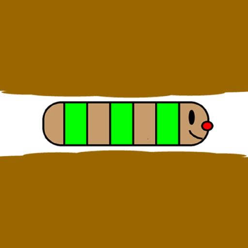 Wormy: Worm Tap and Drag Game app icon